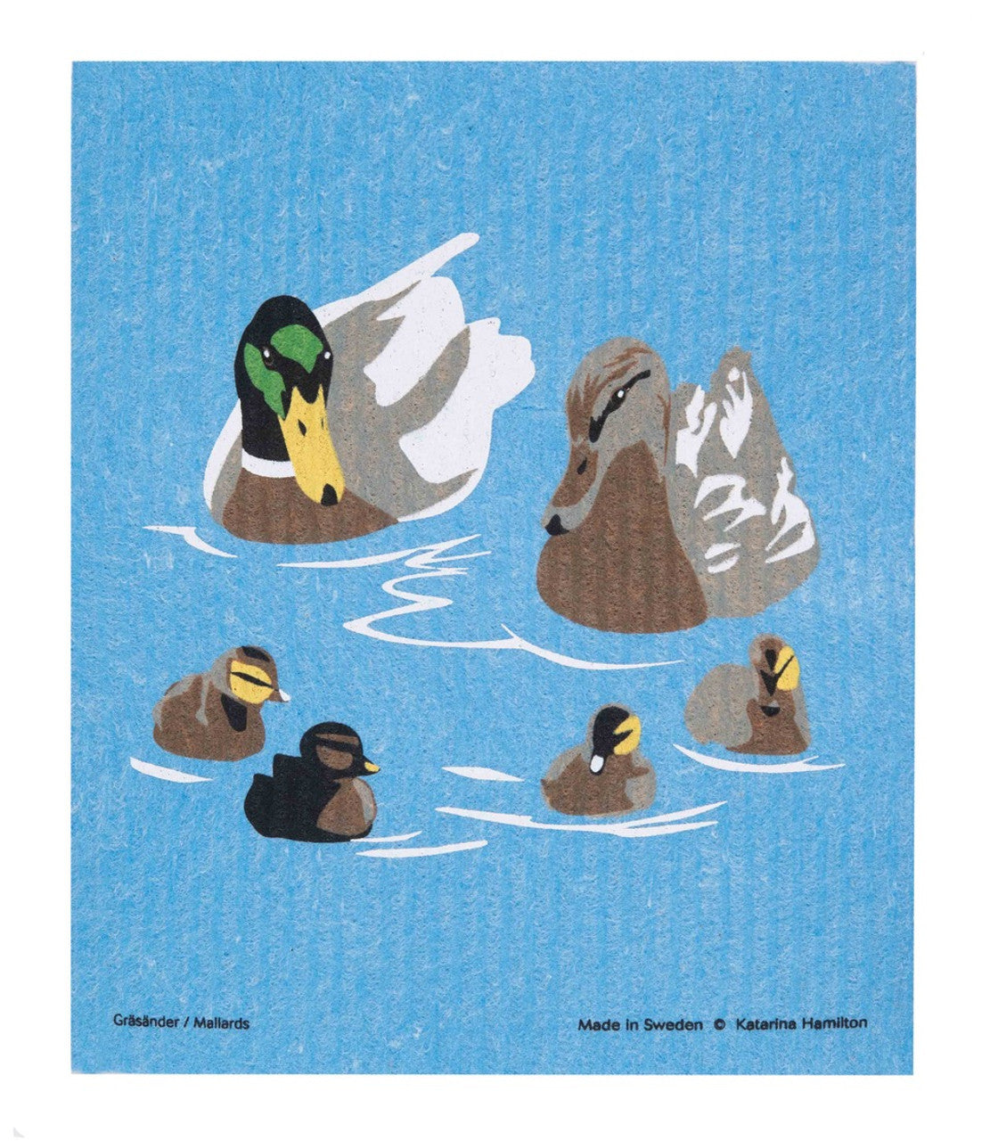Mallards Swedish Dishcloth - Cose Nuove - Bluecashew Kitchen Homestead