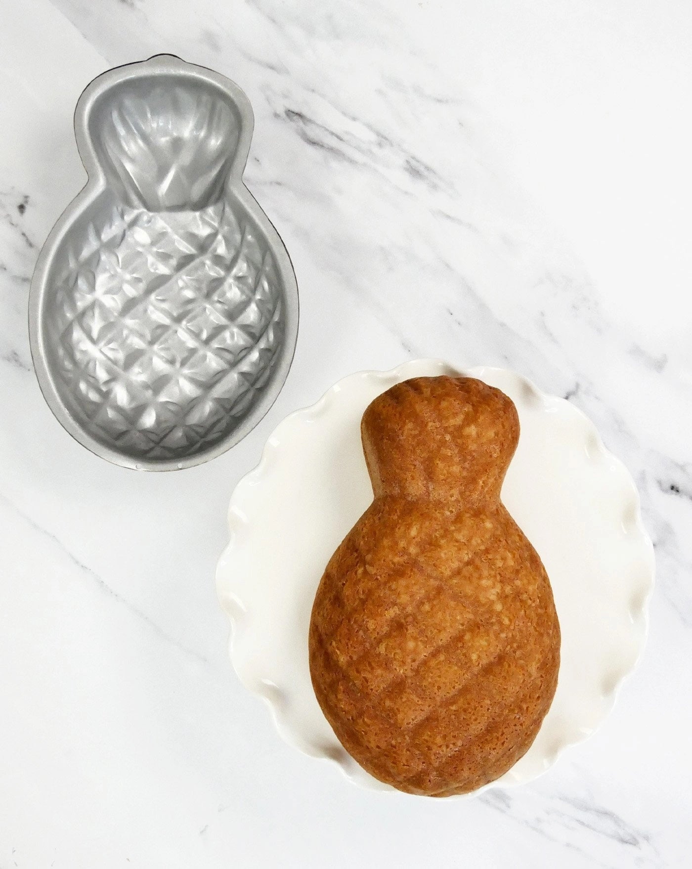 Pineapple Cake Pan - USA Pan - Bluecashew Kitchen Homestead