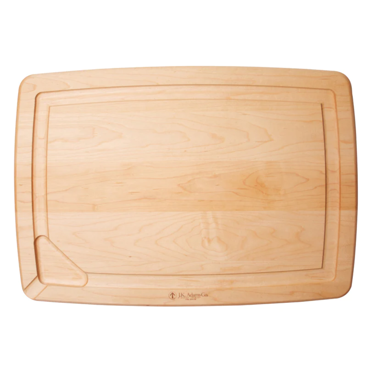 Maple Pour Spout Cutting Board | 20" x 14" - JK Adams - Bluecashew Kitchen Homestead