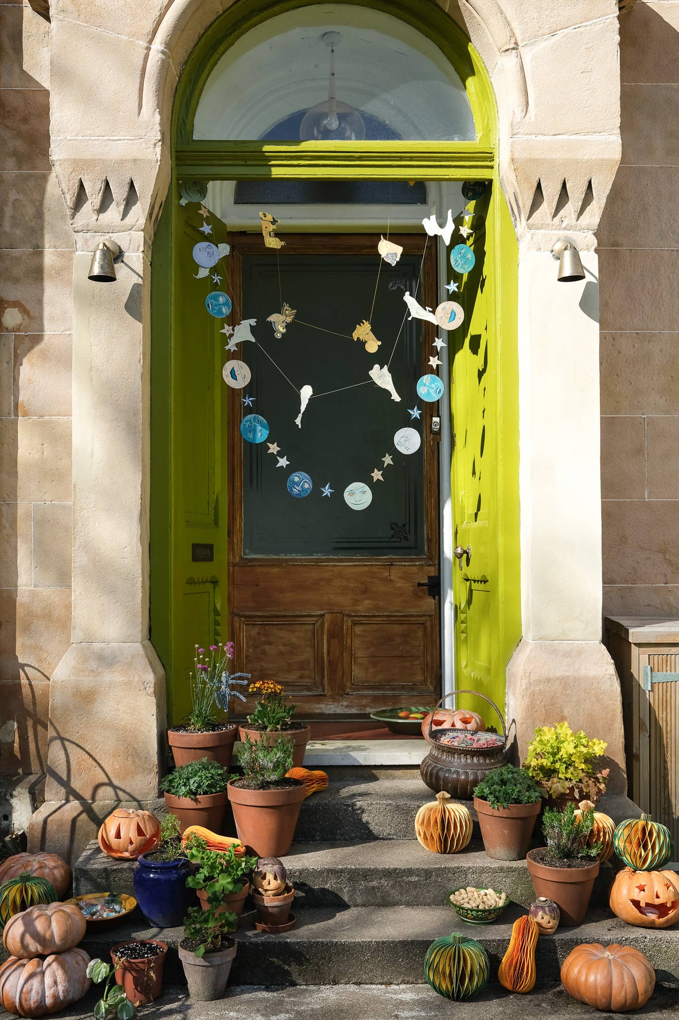 Samhain Garland - East End Press - bluecashew kitchen homestead