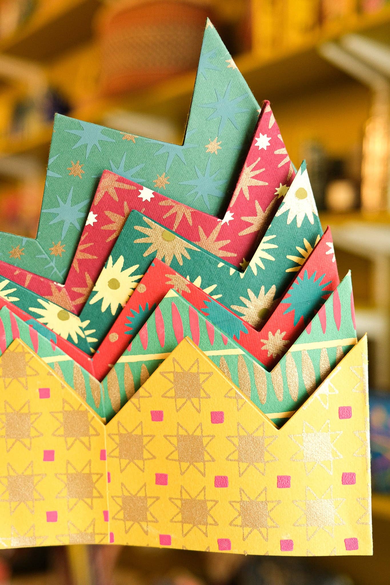 Festive Paper Crowns - East End Press - bluecashew kitchen homestead