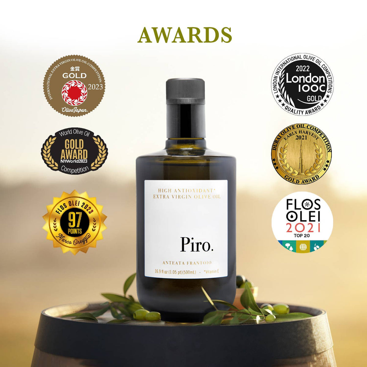Olio Piro 2024 Harvest | 500ml - olio piro - bluecashew kitchen homestead