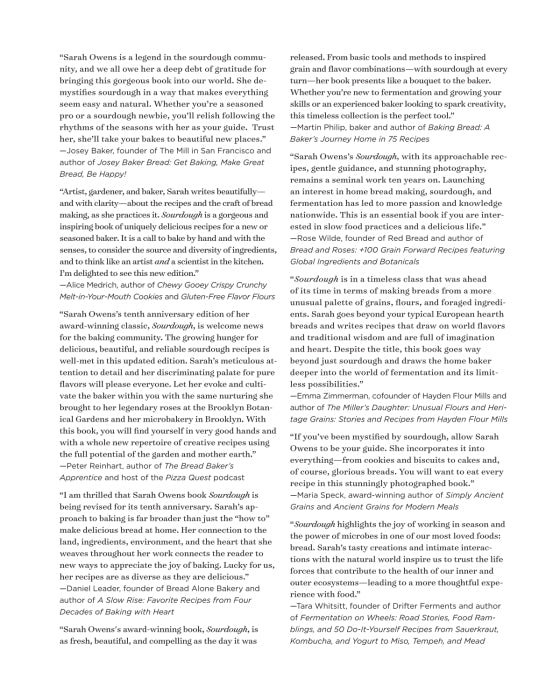 Sourdough 10th Anniversary Edition | by Sarah Owens