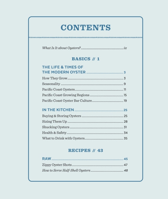 Oysters | by Cynthia Nims - Random House, Inc - Bluecashew Kitchen Homestead