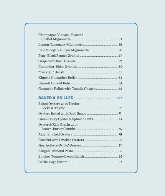 Oysters | by Cynthia Nims - Random House, Inc - Bluecashew Kitchen Homestead