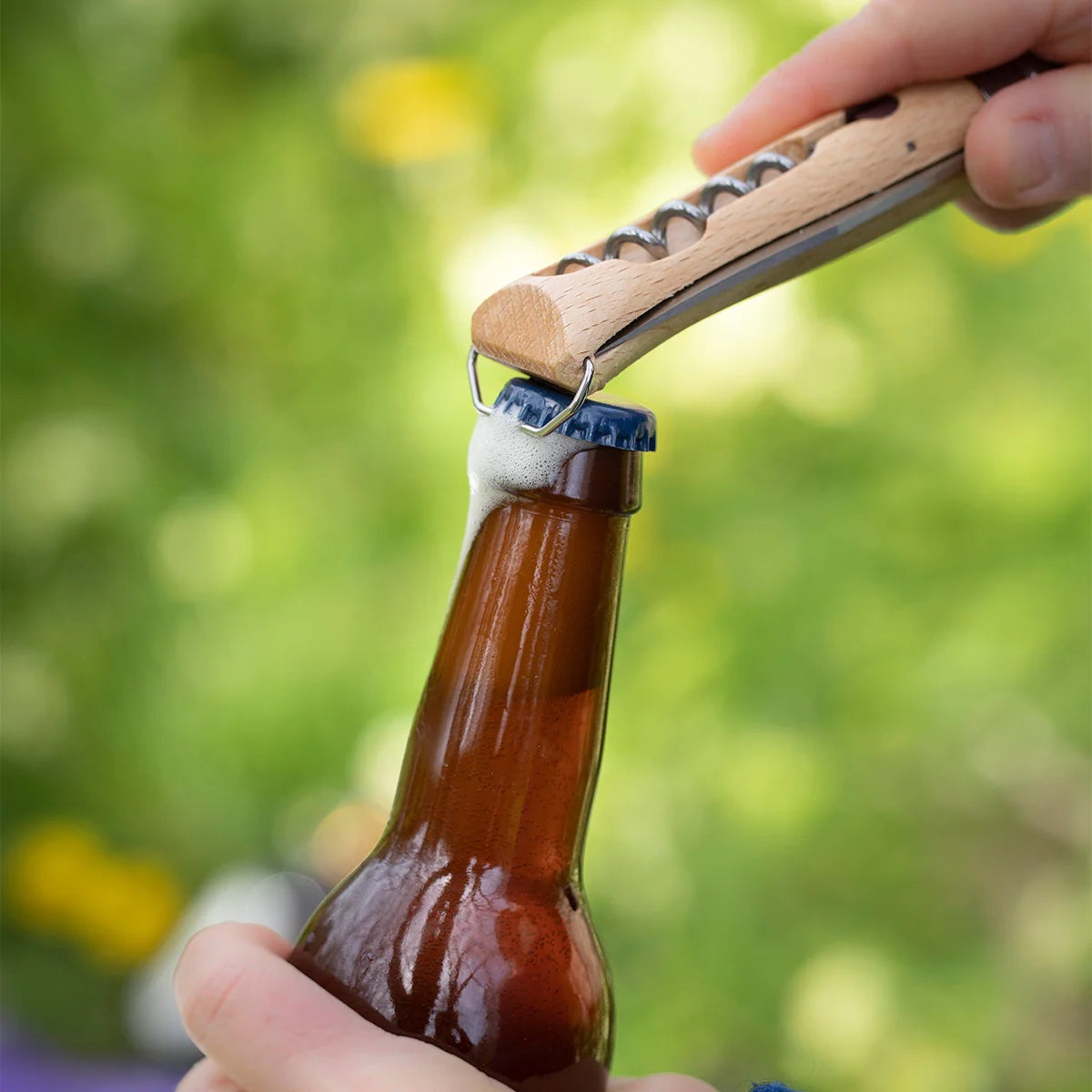 No.10 Corkscrew & Bottle Opener Knife - Opinel USA Inc - Bluecashew Kitchen Homestead