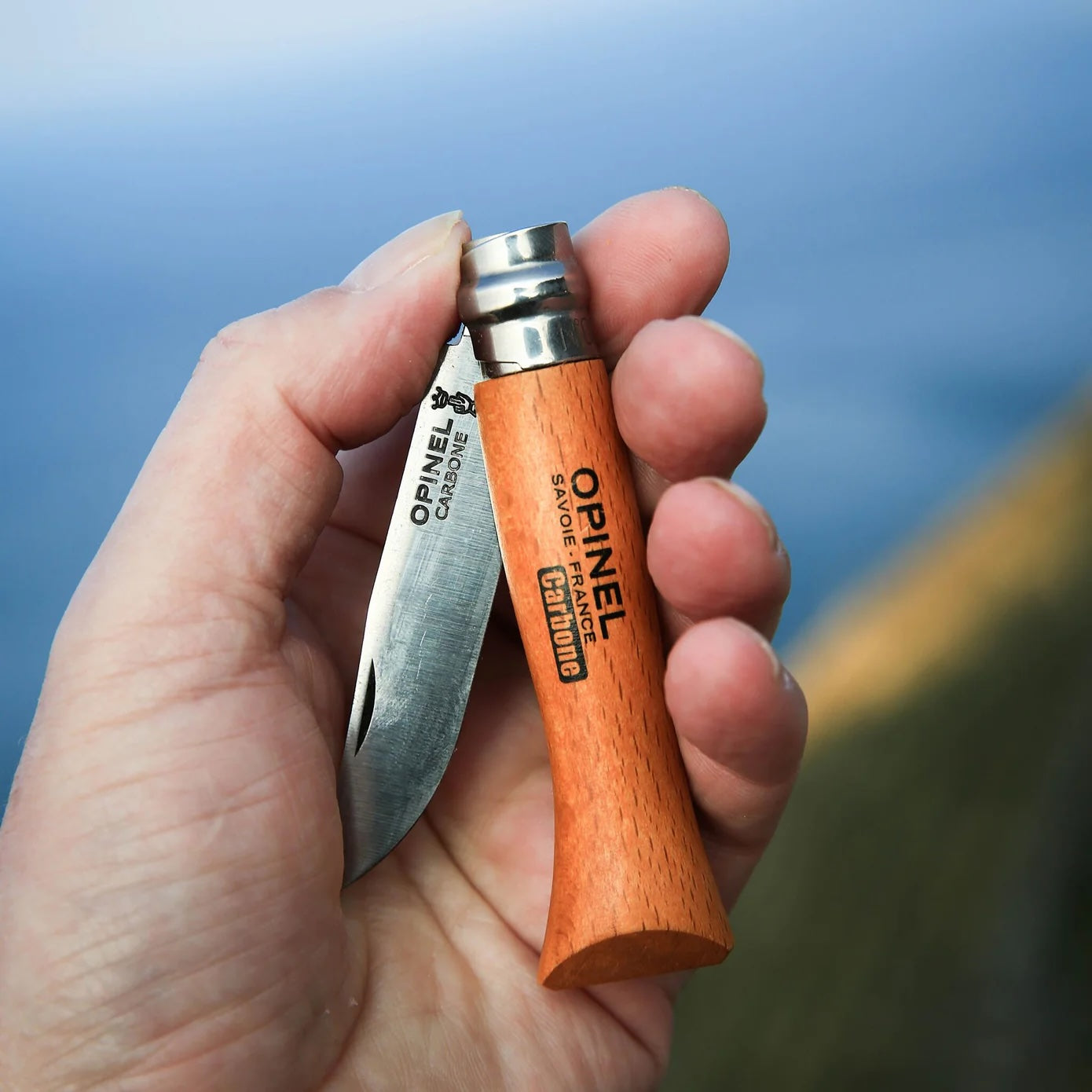 No.8 Carbon Steel & Sheath Gift Box - Opinel USA Inc - Bluecashew Kitchen Homestead