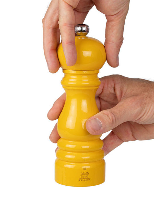 Paris U-Select Pepper Mill | 7" Saffron - Peugeot PSP SAS - Bluecashew Kitchen Homestead