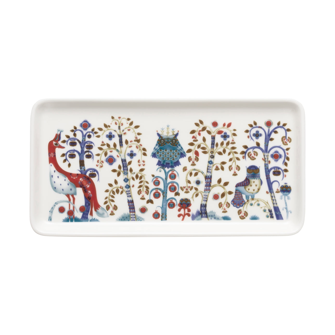 Taika Rectangle Plate | White - Iittala - Bluecashew Kitchen Homestead