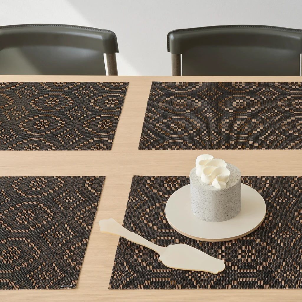 Overshot Table Mat | Tiger Eye - Chilewich LLC - bluecashew kitchen homestead