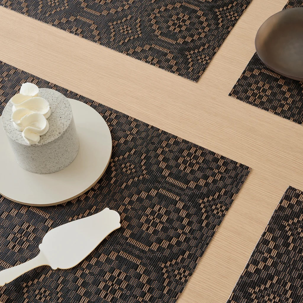 Overshot Table Mat | Tiger Eye - Chilewich LLC - bluecashew kitchen homestead
