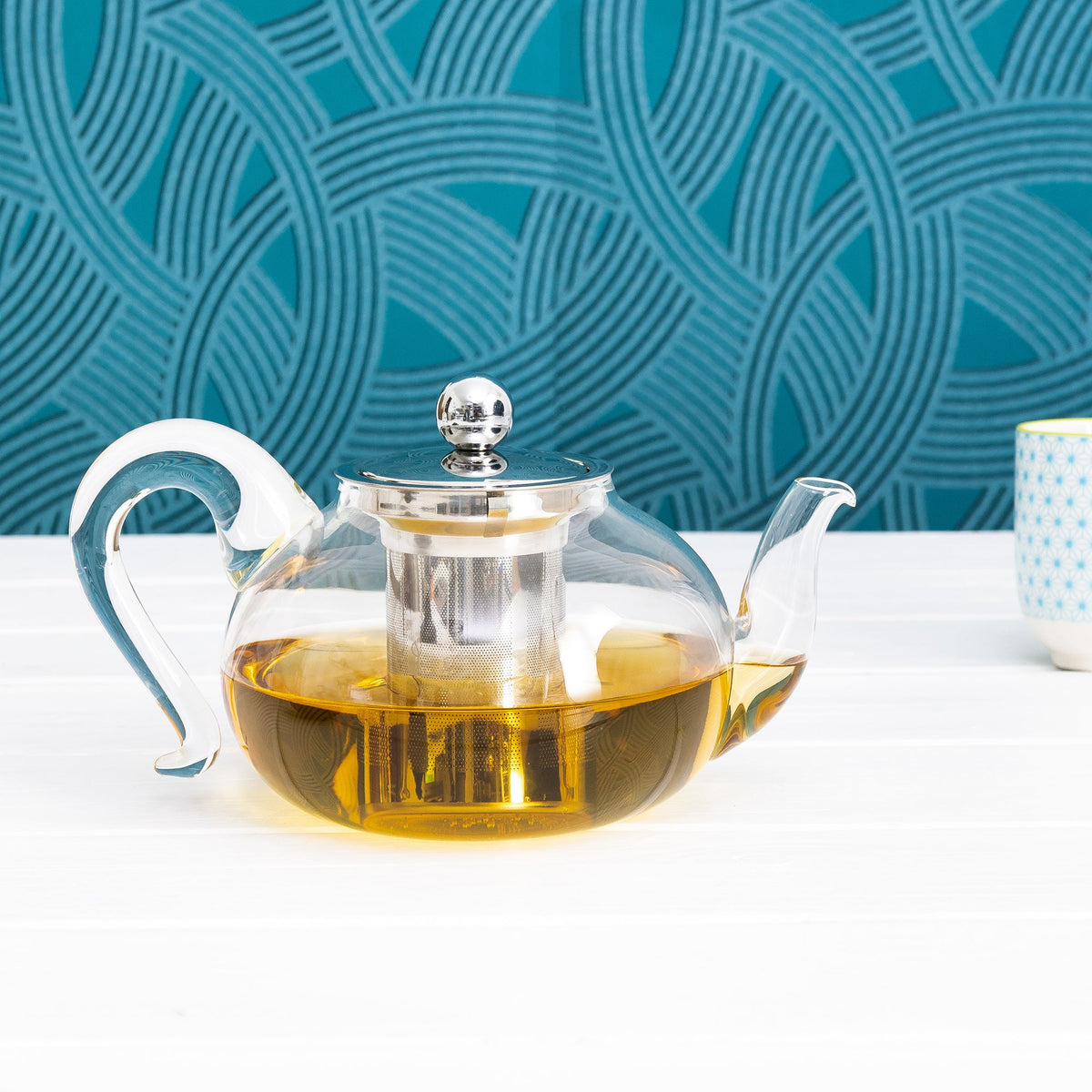Sakura Glass Teapot - cristel france - Bluecashew Kitchen Homestead