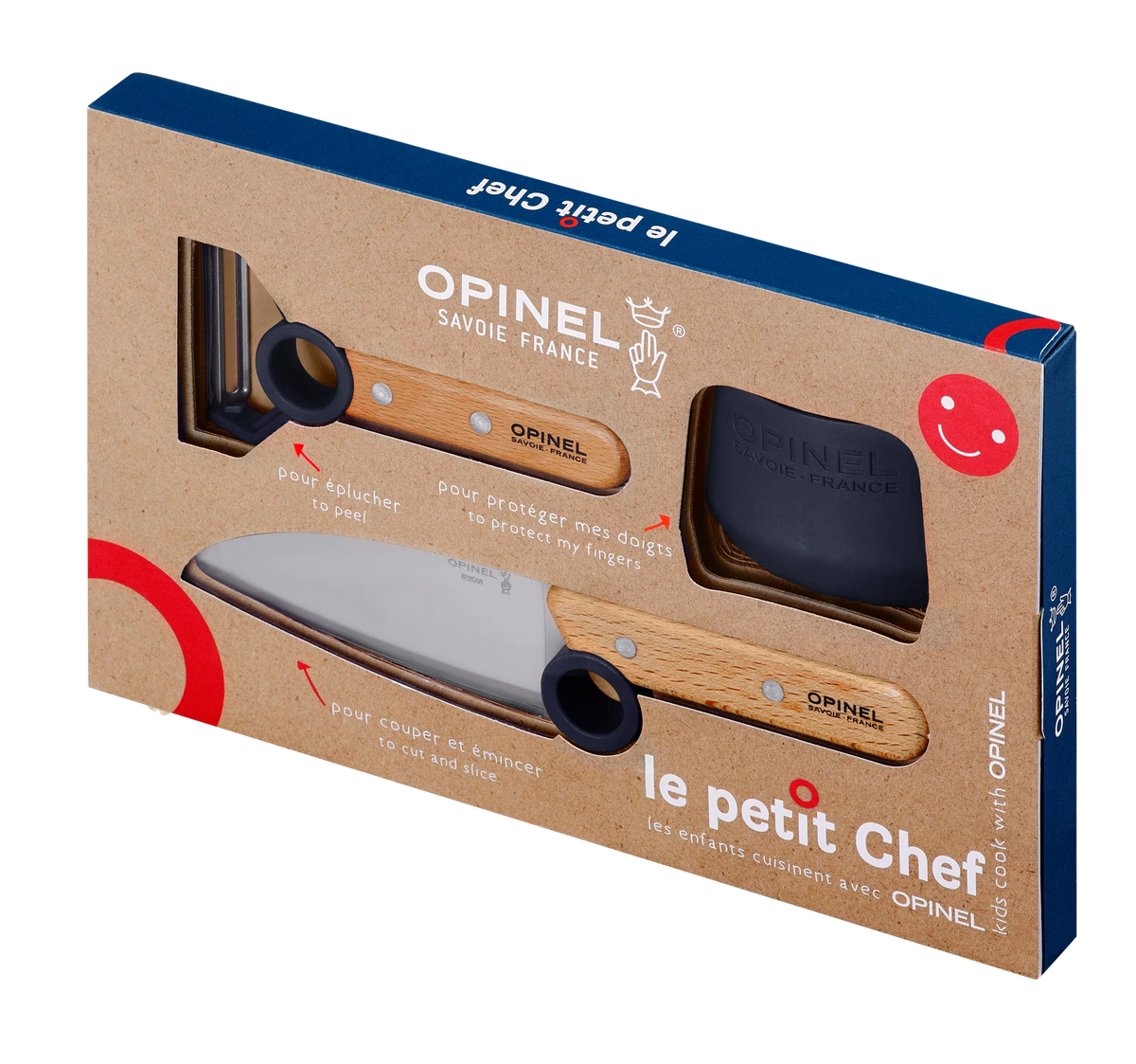 Le Petit Chef Set | Blue - Opinel USA Inc - Bluecashew Kitchen Homestead