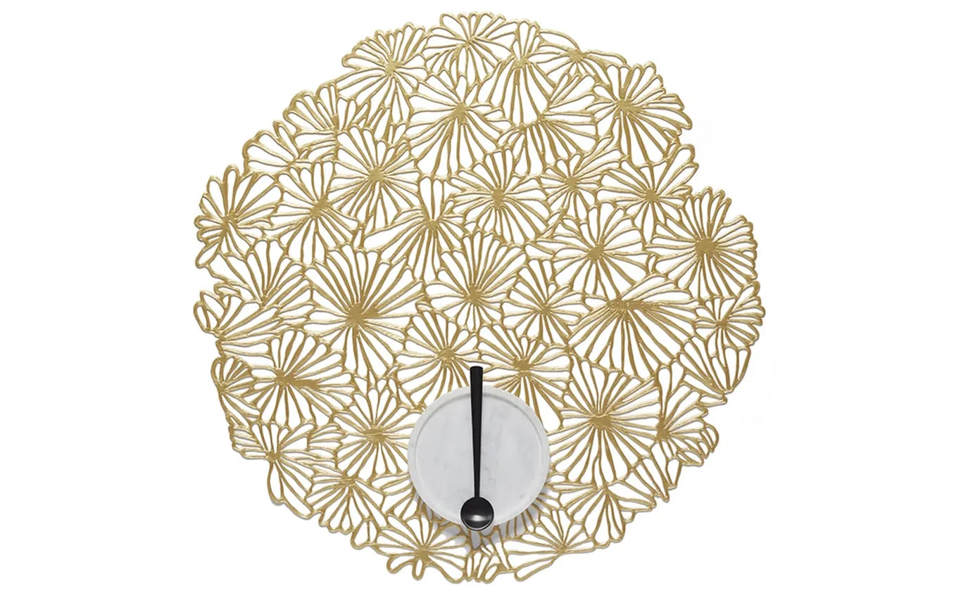 Pressed Daisy Table Mat - Chilewich LLC - Bluecashew Kitchen Homestead
