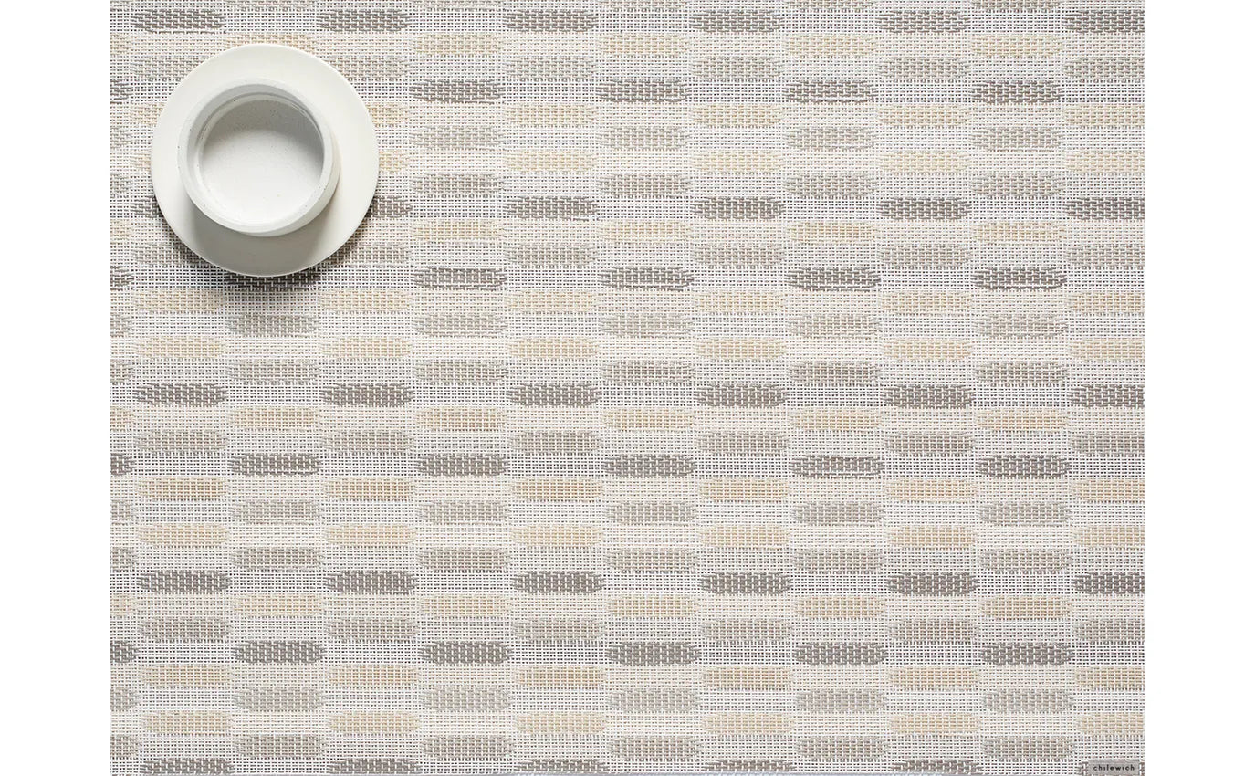 Pebble Placemat | River - Chilewich LLC - Bluecashew Kitchen Homestead