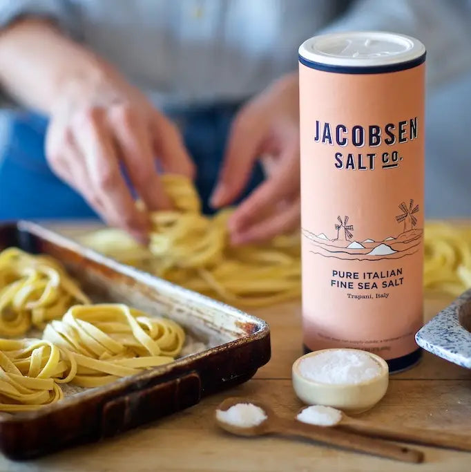 Trapani Pure Italian Fine Sea Salt - Jacobsen Salt Company - Bluecashew Kitchen Homestead