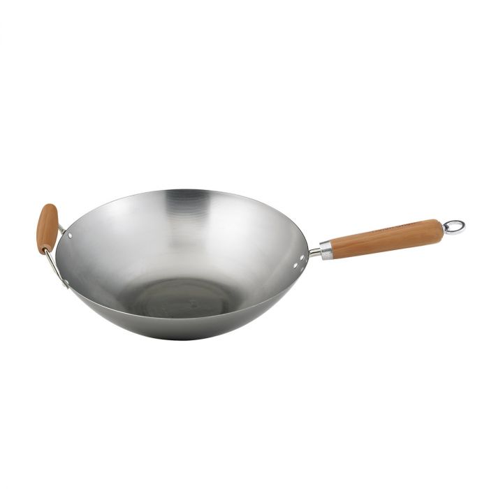 Carbon Steel 14" Wok - Harold Import Company - Bluecashew Kitchen Homestead