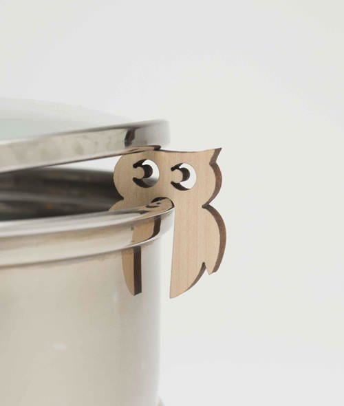Swedish Pot Guards Owls - Bluecashew -bluecashew kitchen homestead