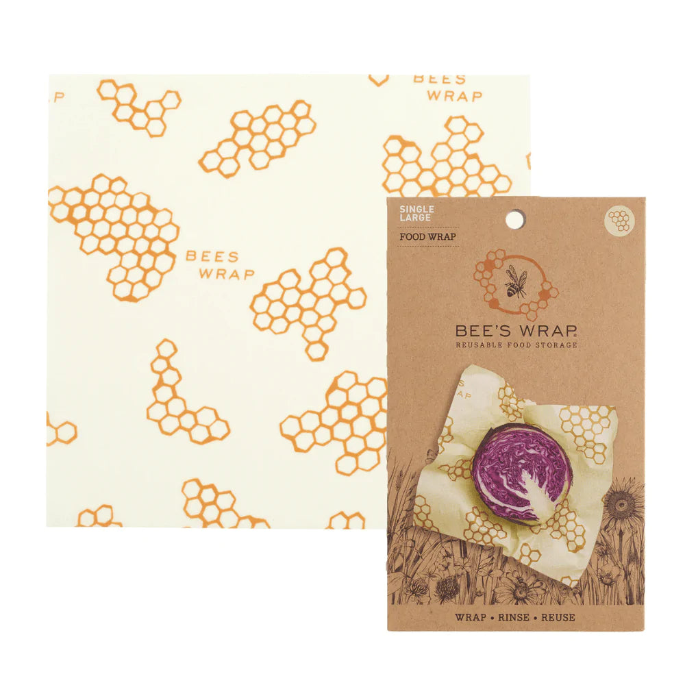 Bee's Wrap | Honeycomb Single Large Wrap - Bee's Wrap - Bluecashew Kitchen Homestead