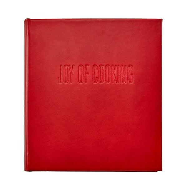 Joy of Cooking Leather Edition | Red - graphic image - Bluecashew Kitchen Homestead
