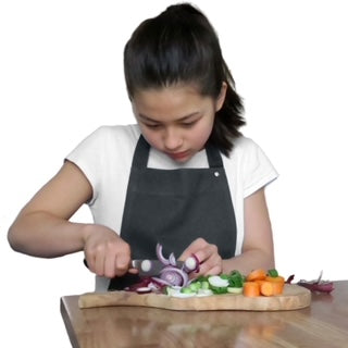 Junior Apron | Dark Green - The Organic Company - Bluecashew Kitchen Homestead