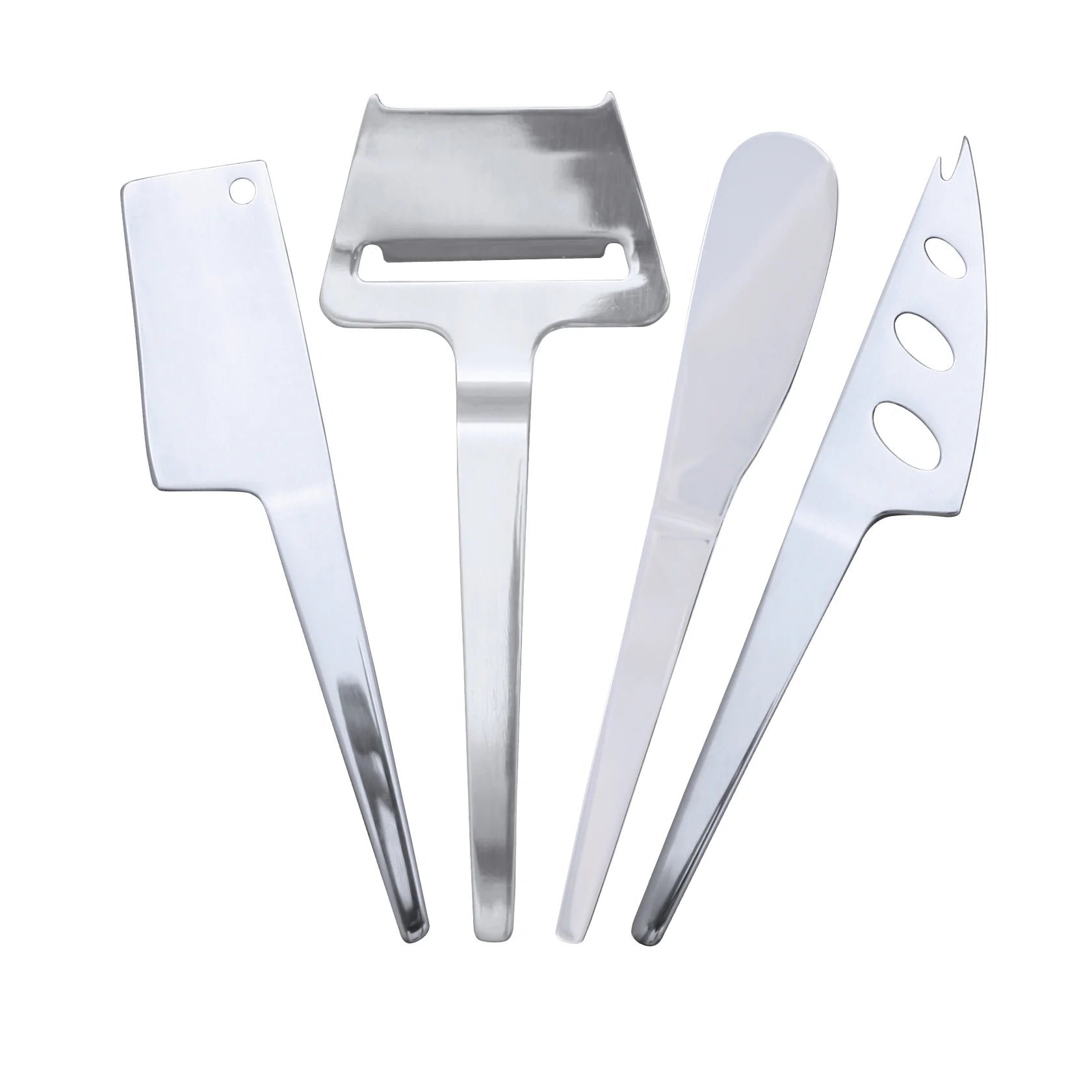 Swissmar 4 Piece Slim-Line Cheese Knife Set - SwissMar - Bluecashew Kitchen Homestead