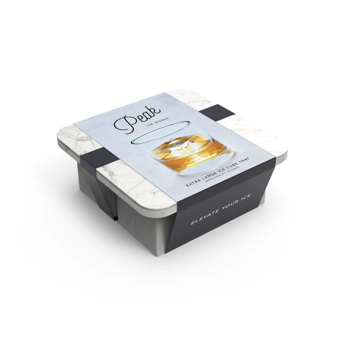 Peak Marble Extra Large Ice Cube Tray - W&P Design -bluecashew kitchen homestead