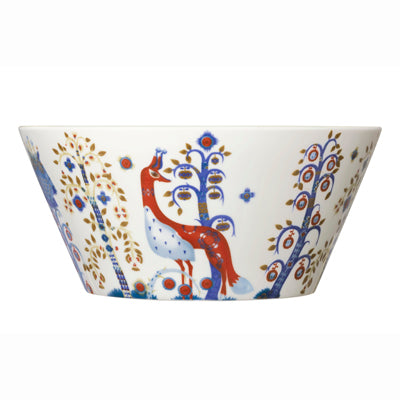 Taika Serving Bowl, White - Iittala -bluecashew kitchen homestead
