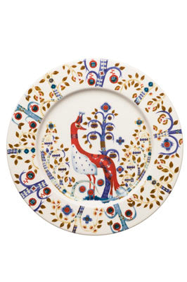 Taika Salad Plate, White - Iittala -bluecashew kitchen homestead