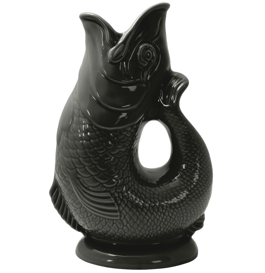 Gluggle Cod Jug, 10" Black - Bluecashew -bluecashew kitchen homestead