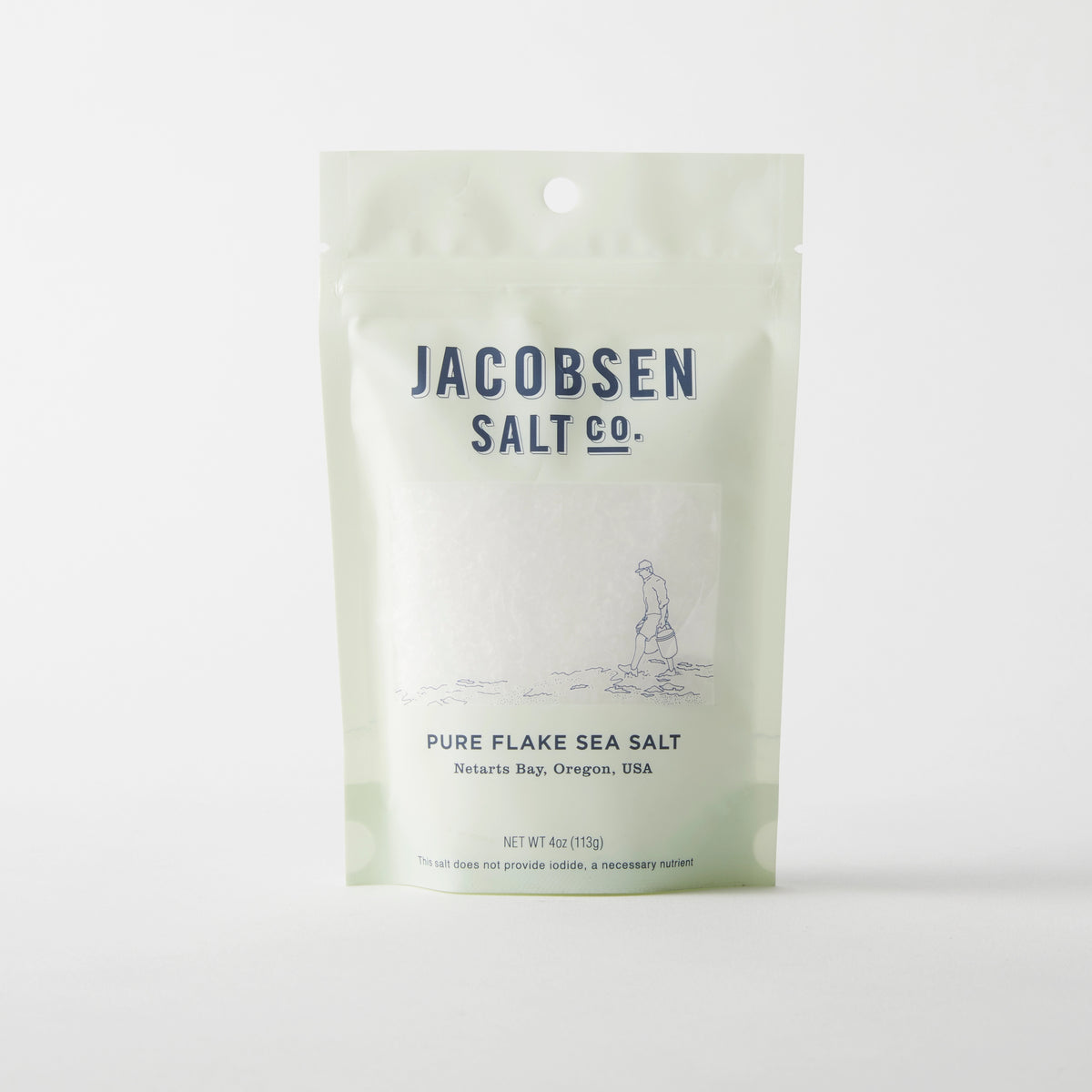 Pure Flake Sea Salt Bag - Jacobsen Salt Company - Bluecashew Kitchen Homestead