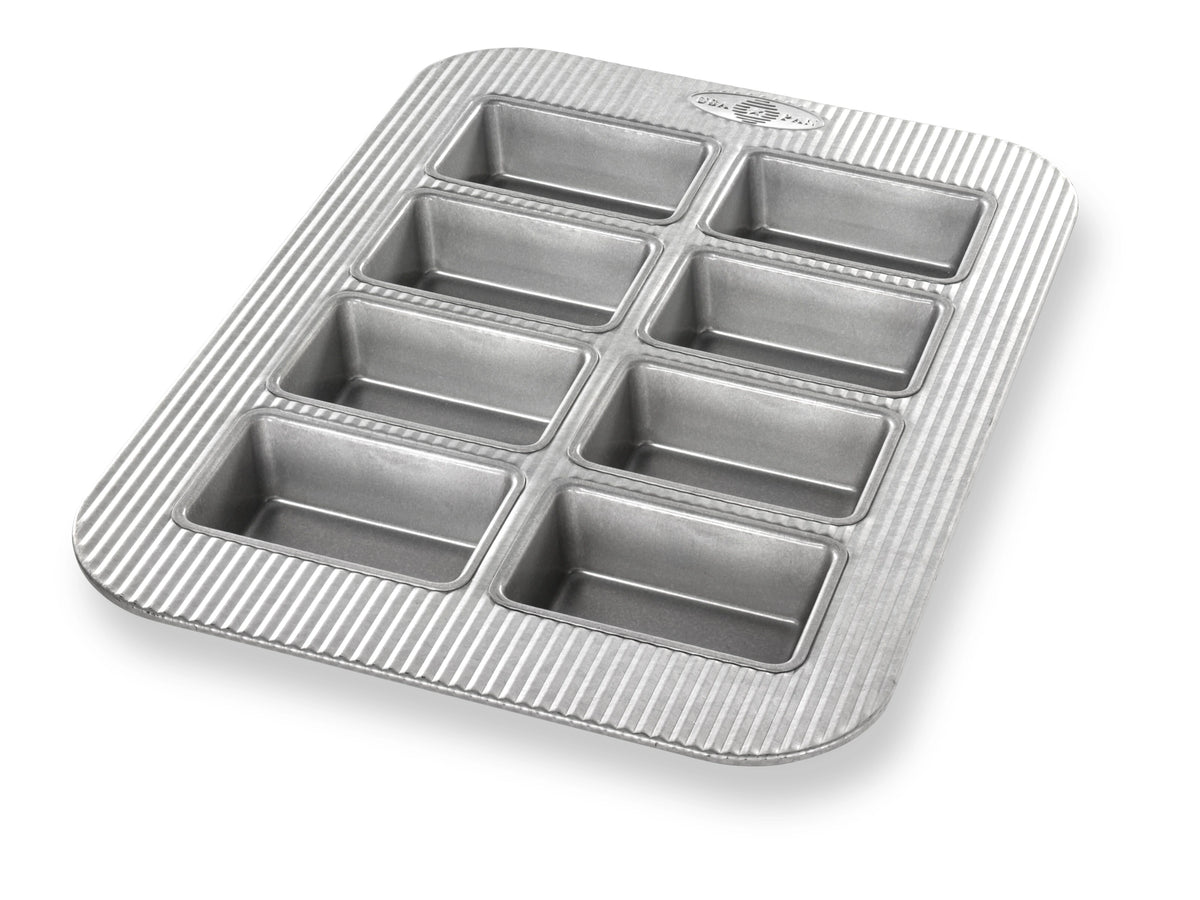 USA Pan Mini Loaf Pan(8 well) - USA Pan - Bluecashew Kitchen Homestead
