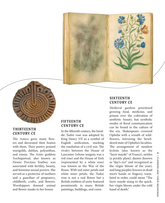 Flowers and Their Meanings | By Karen Azoulay - Random House, Inc - Bluecashew Kitchen Homestead