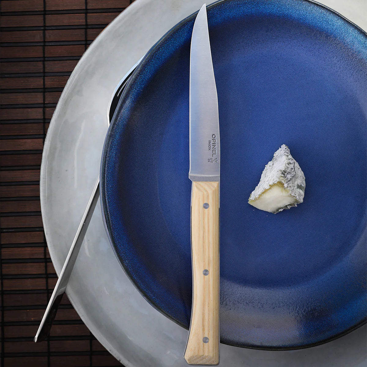 Facette Full-Tang Steak Knives | Ash - Opinel USA Inc - Bluecashew Kitchen Homestead