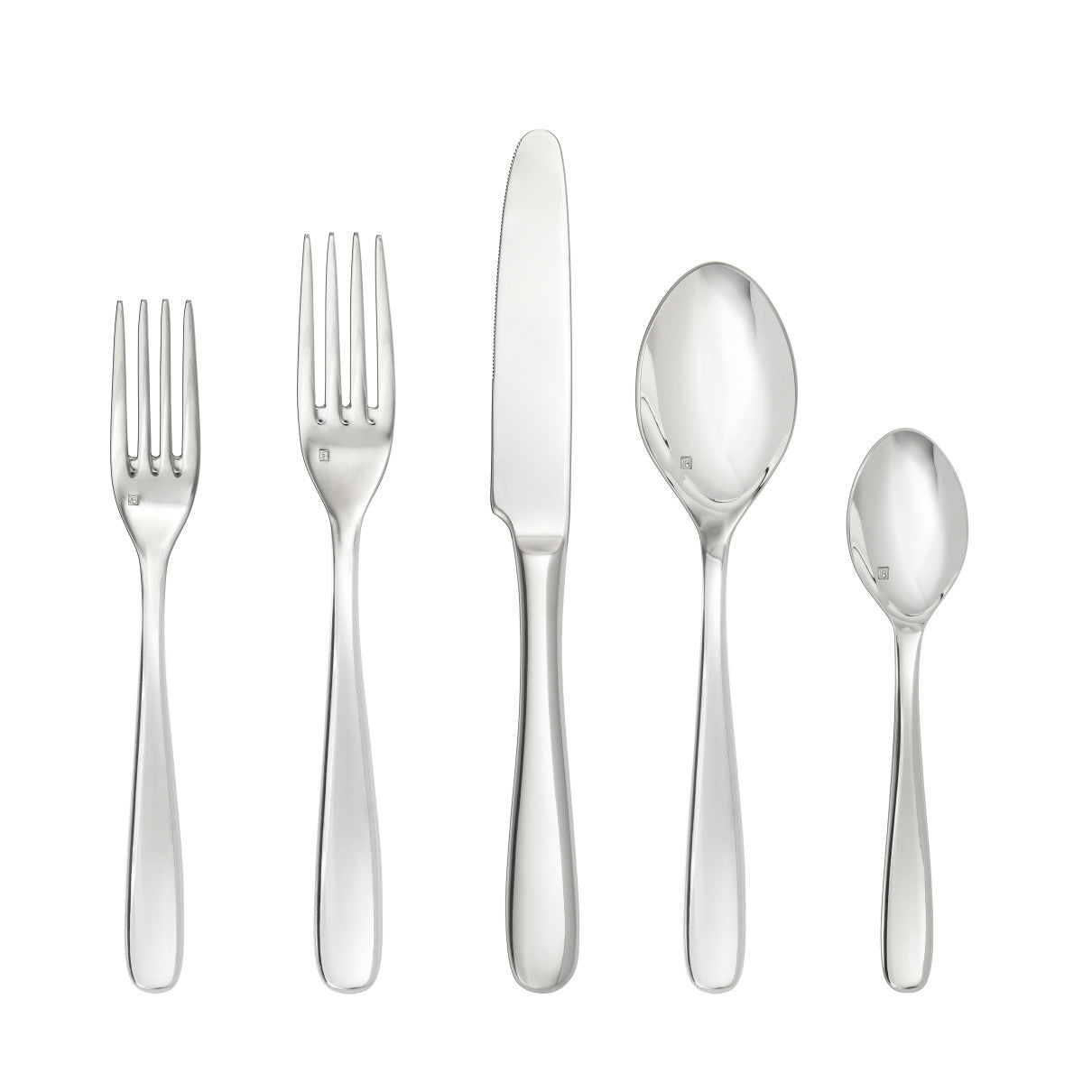 Fortessa Grand City SS 5 Piece Plate Setting Flatware - Fortessa Inc - Bluecashew Kitchen Homestead