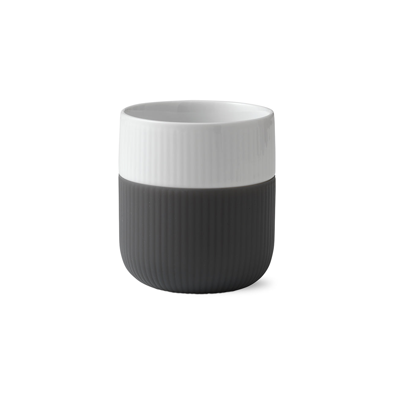 Fluted Contrast Mug | Anthracite - Royal Copenhagen - Bluecashew Kitchen Homestead
