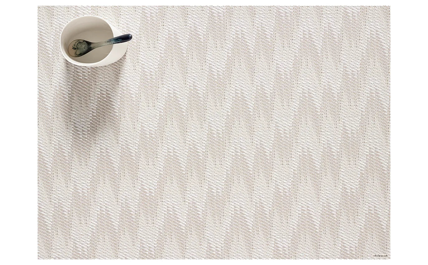 Flare Placemat | Pumice - Chilewich LLC - Bluecashew Kitchen Homestead