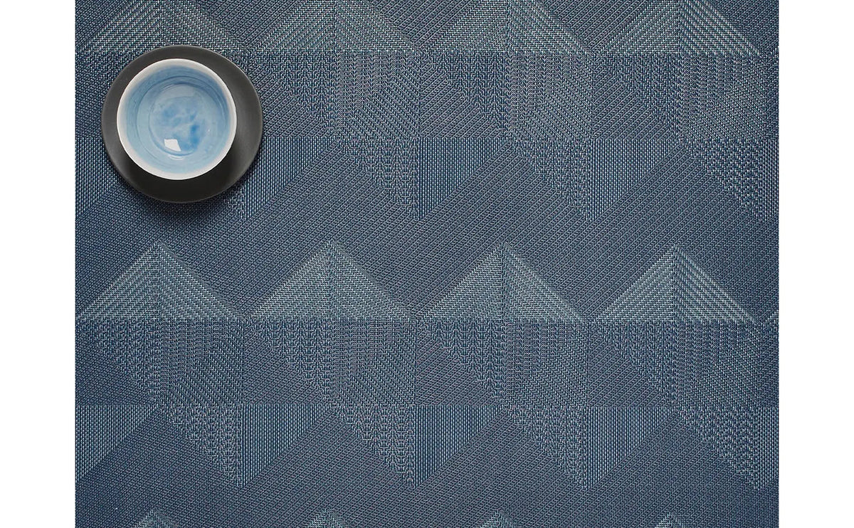 Chilewich Quilted Rectangular Tablemat, Ink - chilewich - Bluecashew Kitchen Homestead