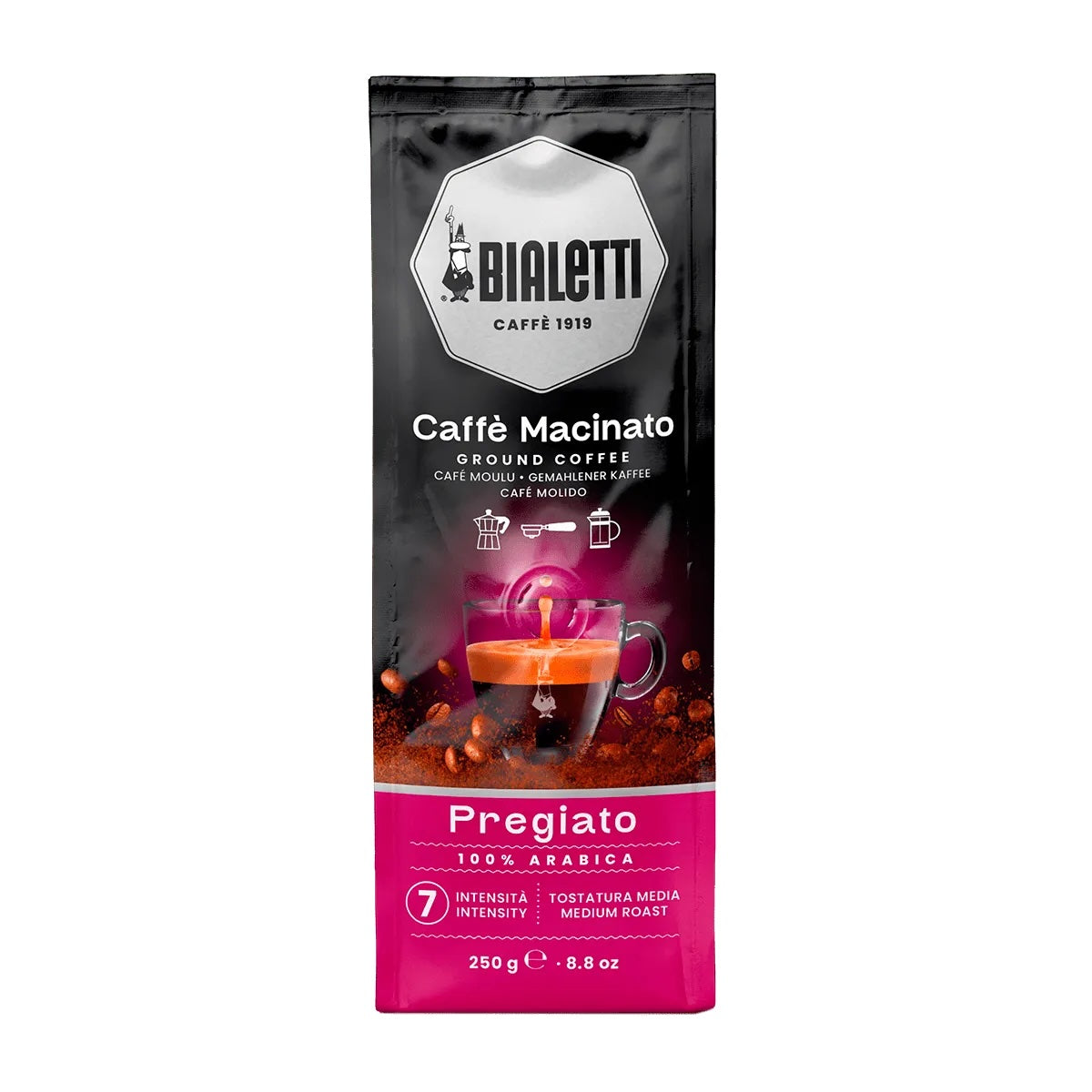 Bialetti Perfetto Moka Ground Coffee | Pregiato