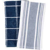 Terry Kitchen Towels | Navy - Harold Import Company - bluecashew kitchen homestead