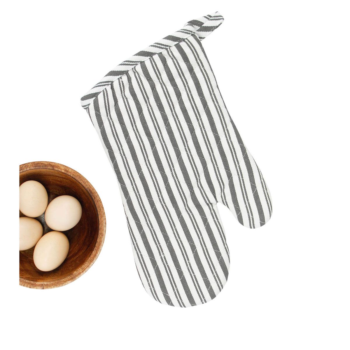 Cotton Oven Mitt | Grey - bluecashew kitchen homestead - bluecashew kitchen homestead