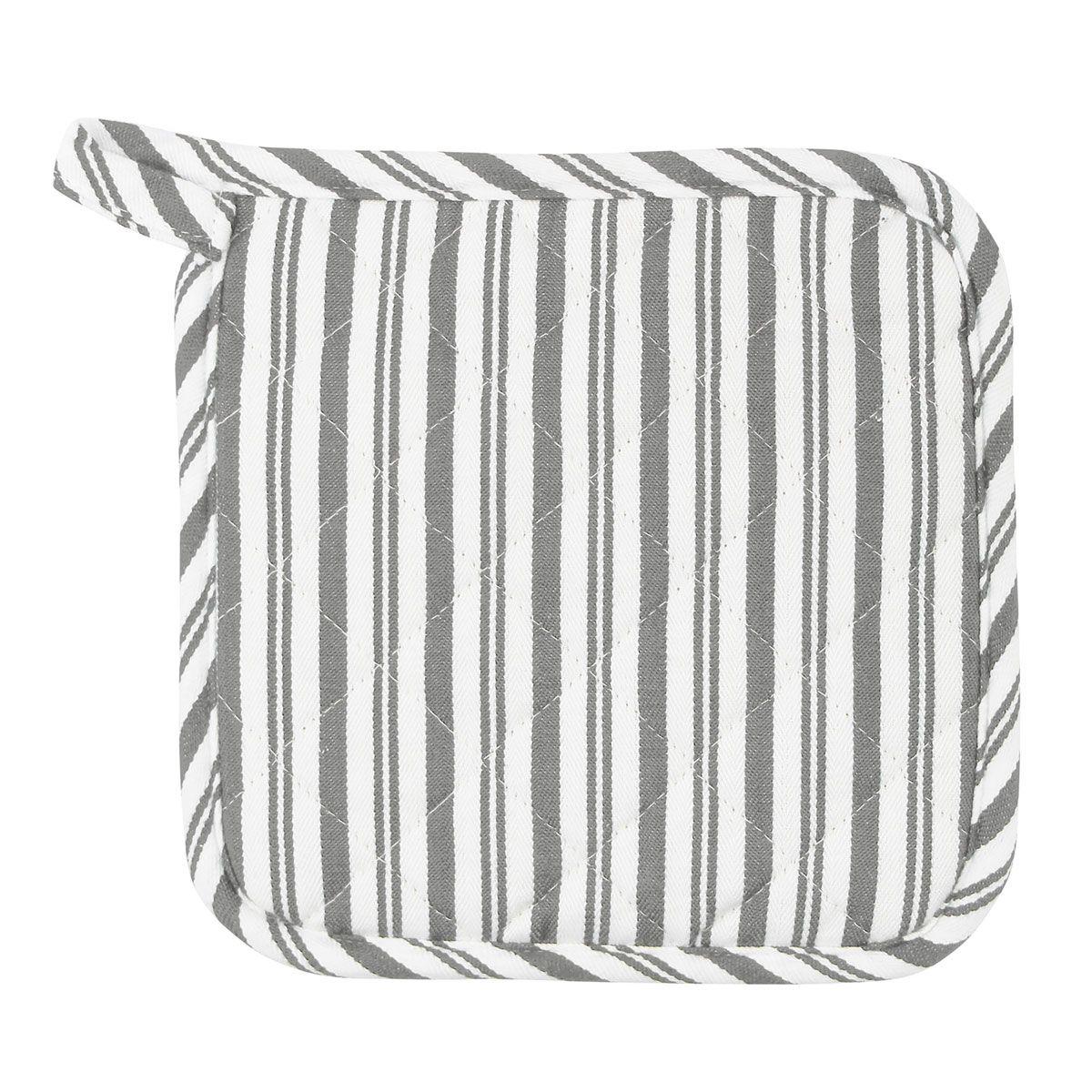 Cotton Pot Holder | Grey - bluecashew kitchen homestead - bluecashew kitchen homestead