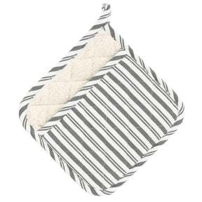 Cotton Pot Holder | Grey - bluecashew kitchen homestead - bluecashew kitchen homestead
