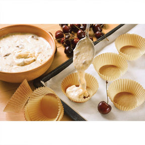 Unbleached Cupcake Cups - Harold Import Company - Bluecashew Kitchen Homestead