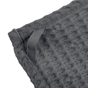 Big Waffle Wash Cloth (3 pack) | Dark Grey - The Organic Company - Bluecashew Kitchen Homestead