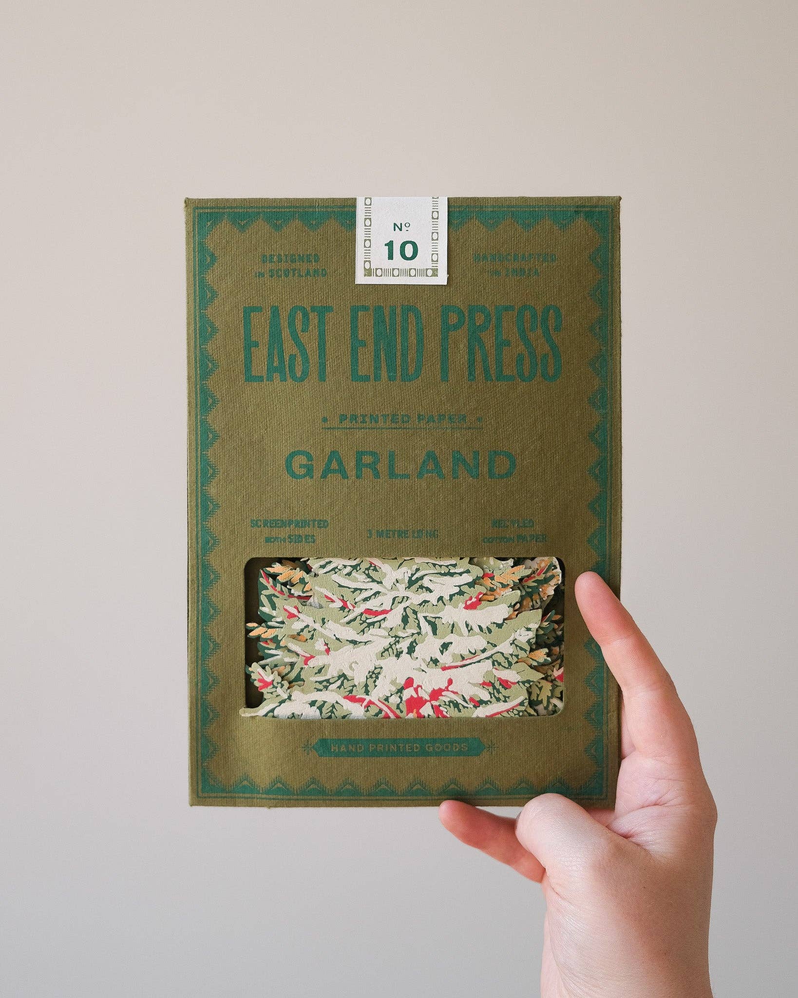 Wintry Forest Sewn Garland