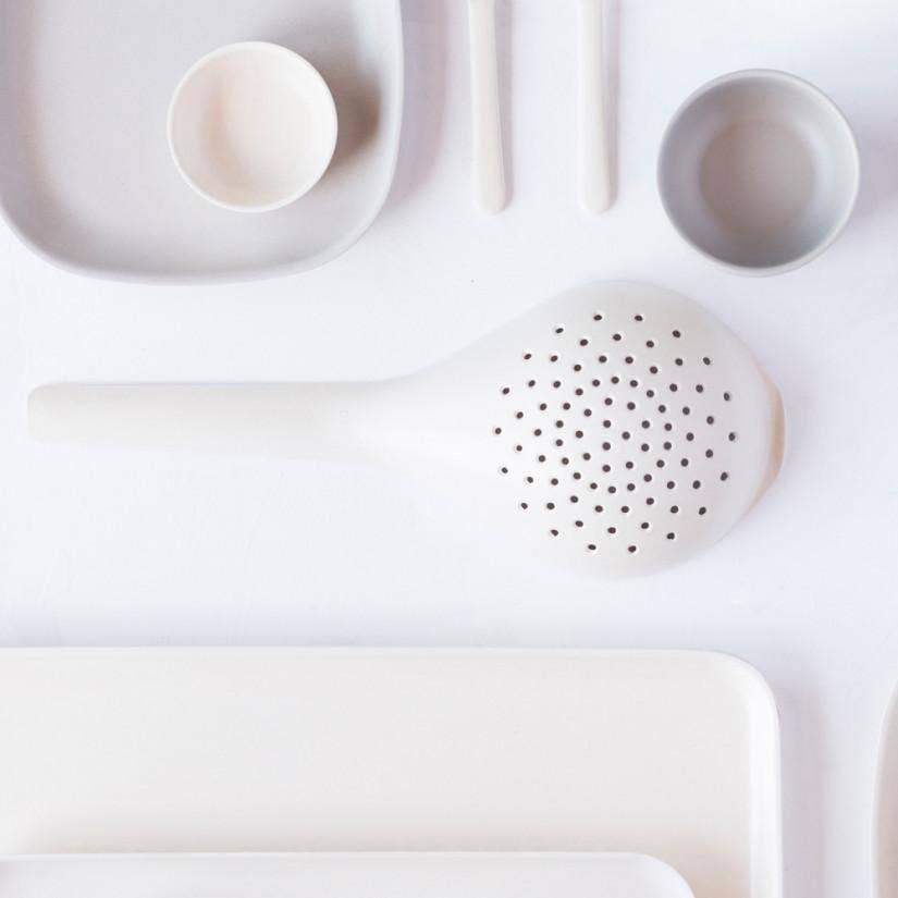 Scoop Colander | Off White