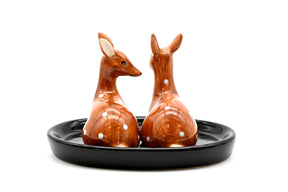 Deer Salt + Pepper Shakers
