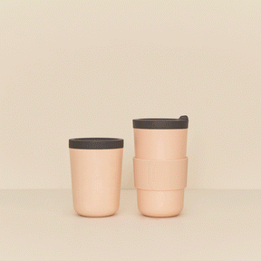 Go Reusable 17oz Takeaway Mug | Persimmon - EKOBO - bluecashew kitchen homestead