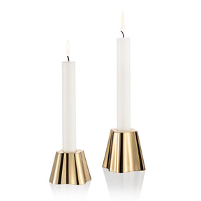 Aalto Brass Candle Holder 65mm - Iittala - bluecashew kitchen homestead